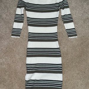 Striped Mini Dress